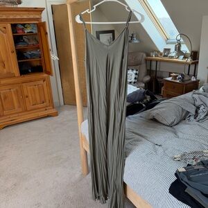 Olive Green Maxi Dress
